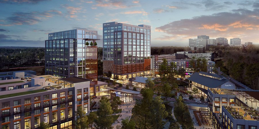 Kane Residential building ariel view